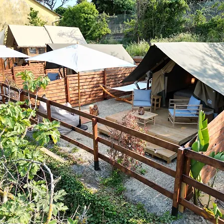 Kasa Tenda Safari Glamping Luxuszelt